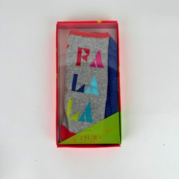 Footsie Christmas Socks Gift Set  - Fa La La (2 Pack) - Picture 1 of 4